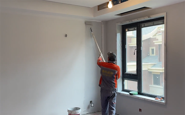 水性聚氨酯墻面漆施工方法