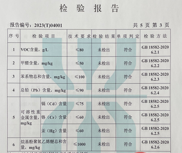 立邦無機涂料檢測報告環(huán)保性能.png